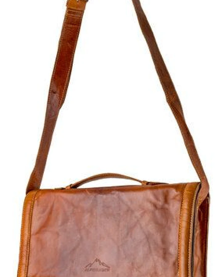 Alpenleder Schultertasche BUCHBINDER II