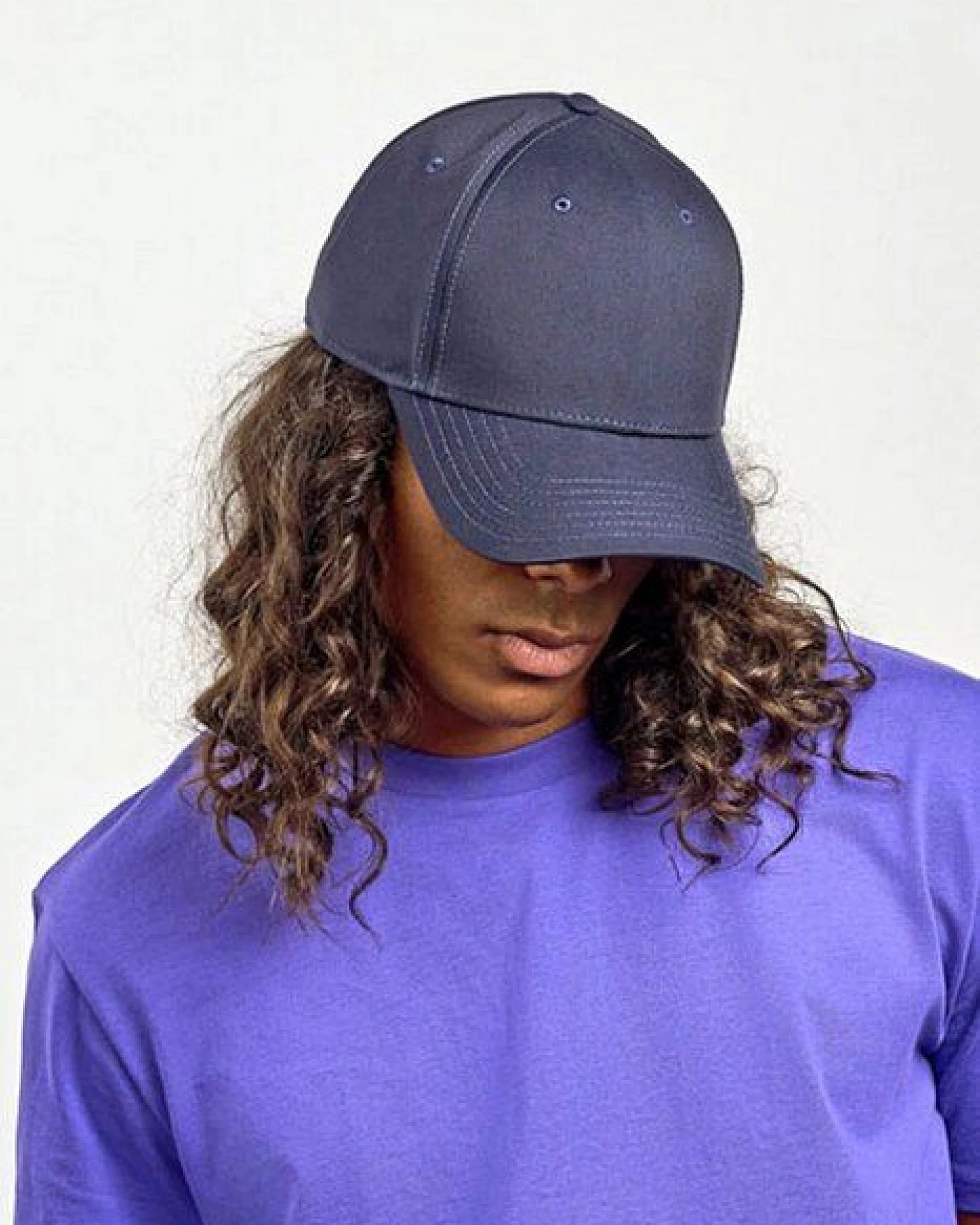 Atlantis Headwear Atlantis bequeme Classic Cap Kappe Cappy Basecap – Ansicht 2