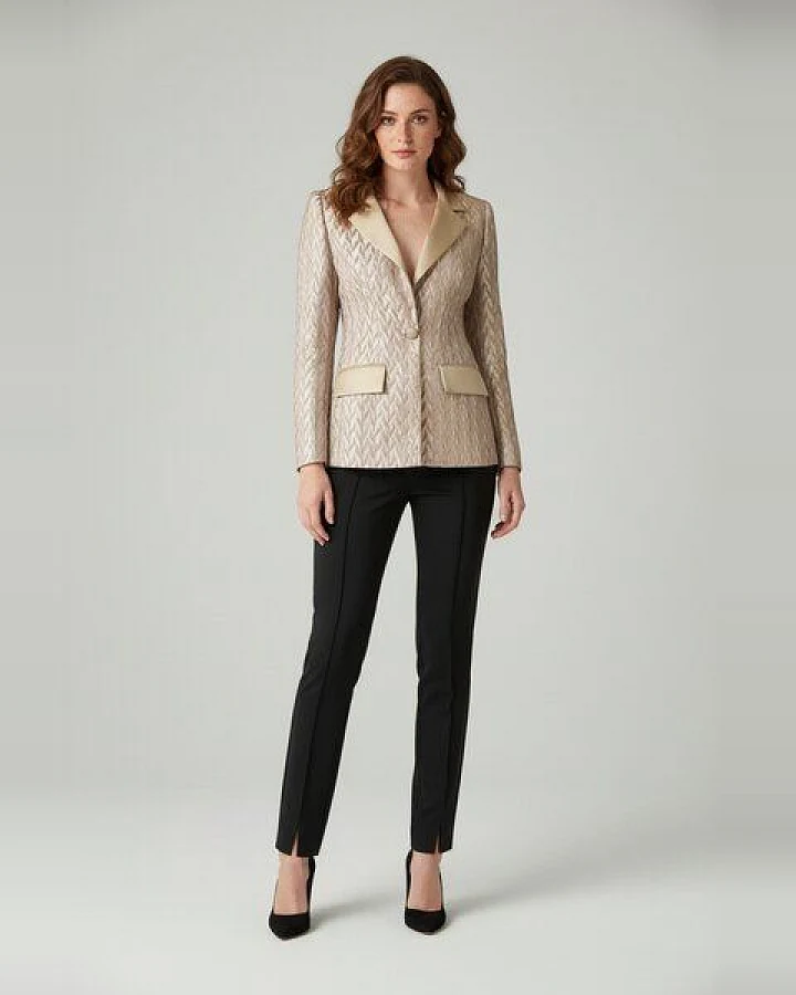 Aline Celi Blazer Sustainable fabric Amora