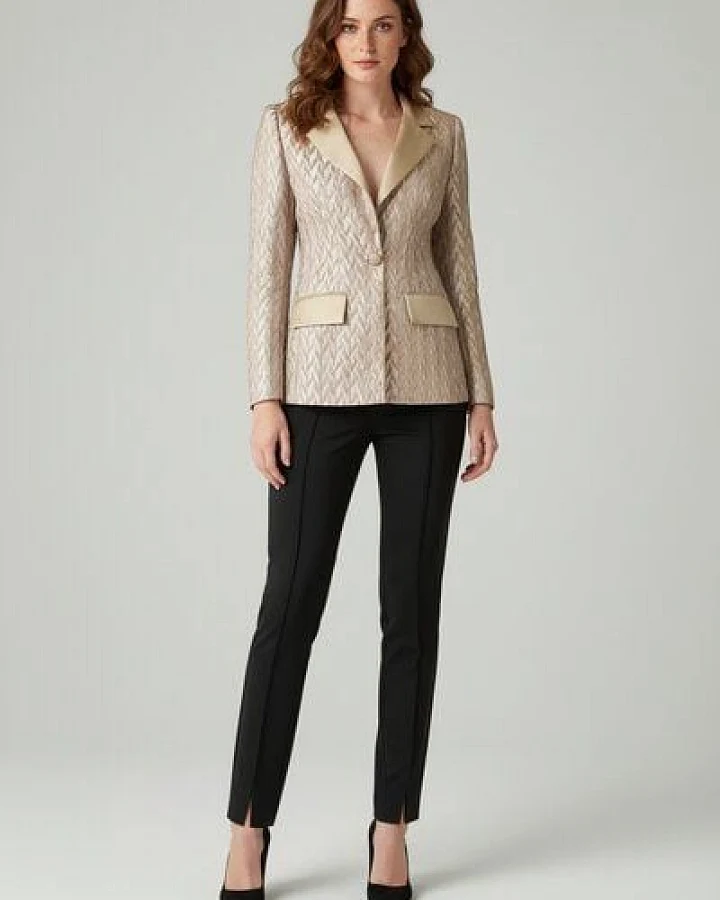 Aline Celi Blazer Sustainable fabric Amora