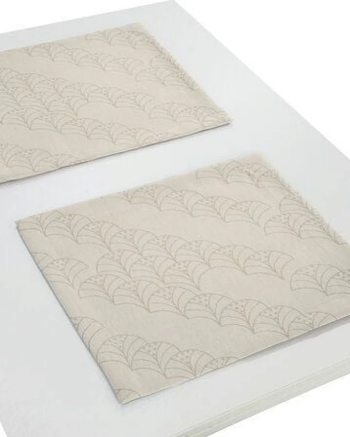 Nature by Adam Tischset 2er Pack aus 100% Bio-Baumwolle - Made in Germany - Argentinian Criolla
