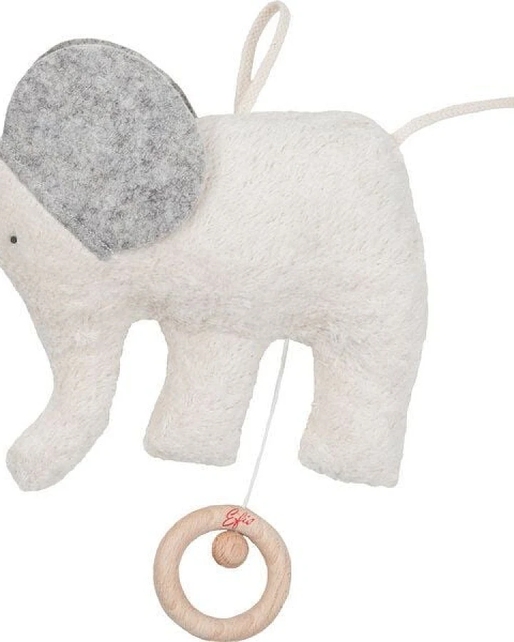 Produktseite: Efie Spieluhr Elefant, kbA, 100 % Made in Germany