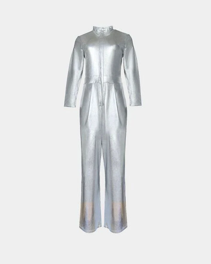 Aline Celi Overall Metallic