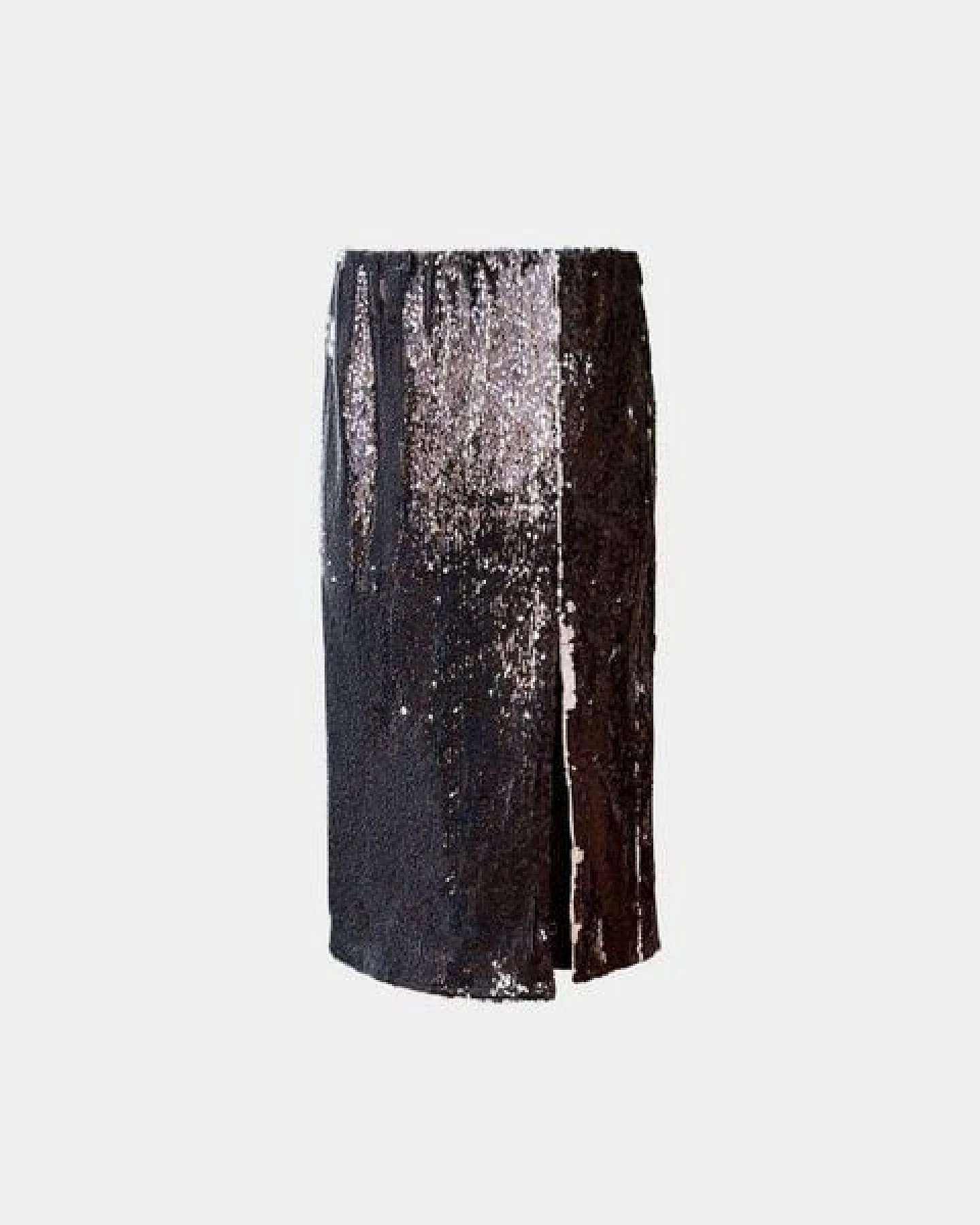 Aline Celi Midi Rock Sustainable Fabric party black and white – Ansicht 3