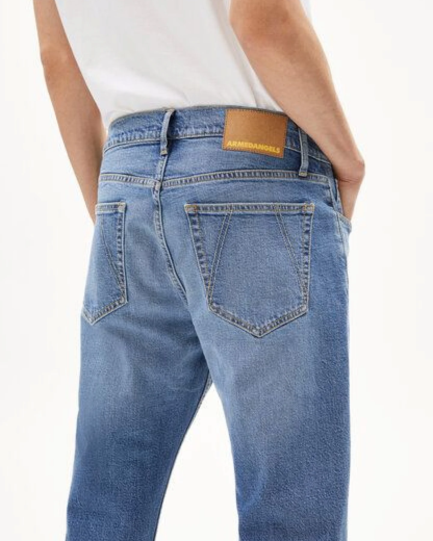 ARMEDANGELS DYLAANO Herren Straight Jeans Bio-Baumwoll Mix – Ansicht 3