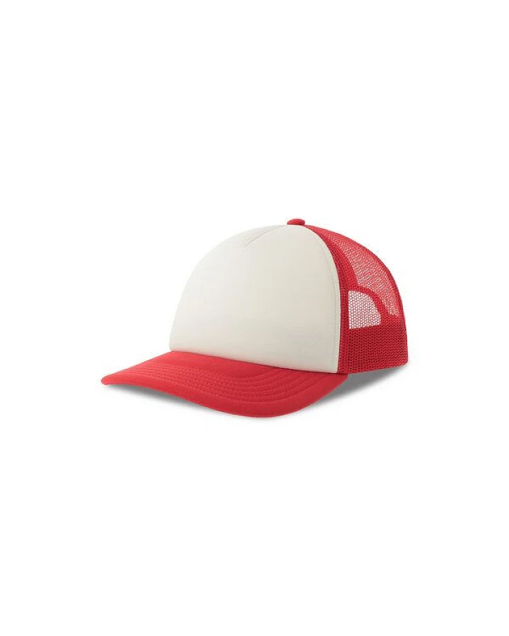 Atlantis Headwear Atlantis Kinder Rapper Cap Kappe zweifarbig Cappy Basecap