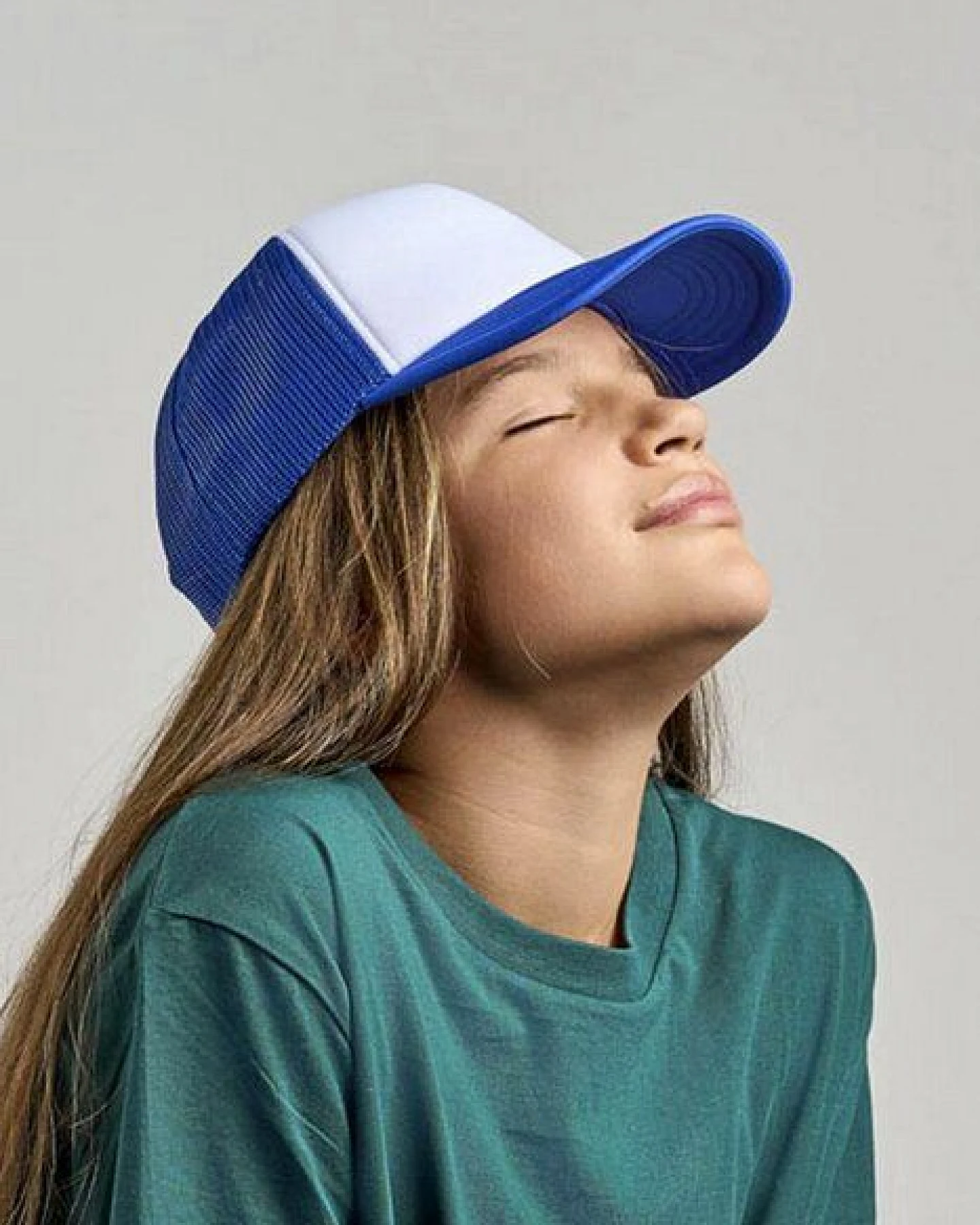 Atlantis Headwear Atlantis Kinder Rapper Cap Kappe zweifarbig Cappy Basecap – Ansicht 2