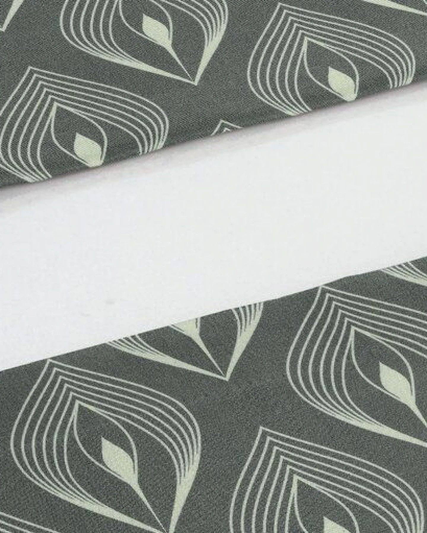 Nature by Adam Tischset 2er Pack aus 100% Bio-Baumwolle - Made in Germany - Feathers – Ansicht 2