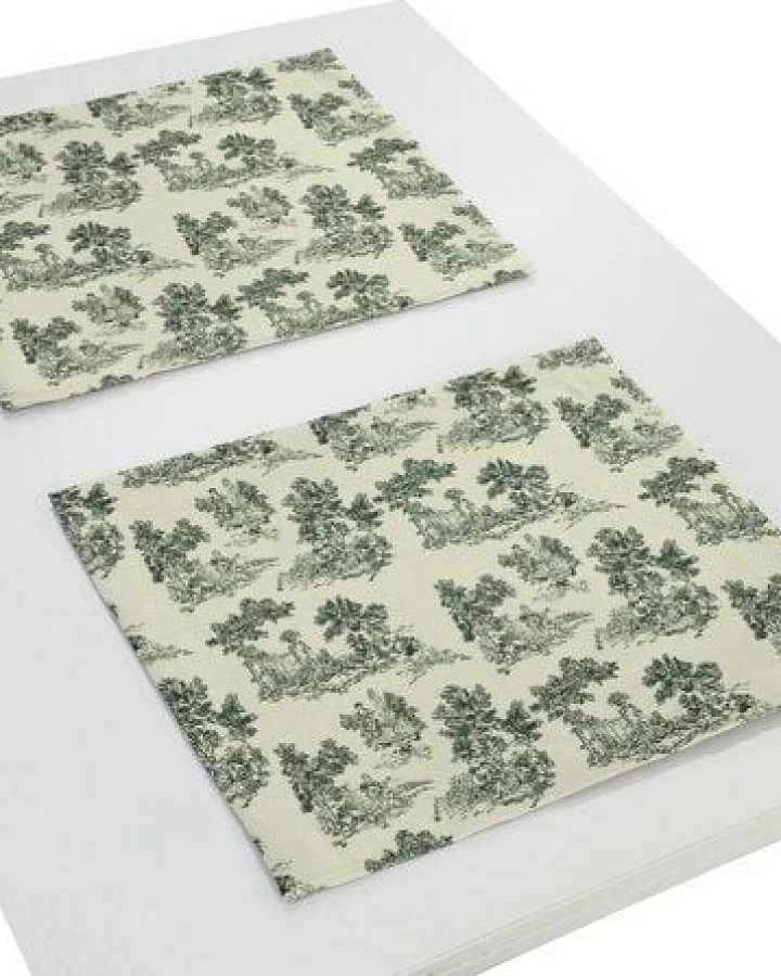 Nature by Adam Tischset 2er Pack aus 100% Bio-Baumwolle - Made in Germany - Good Old Days