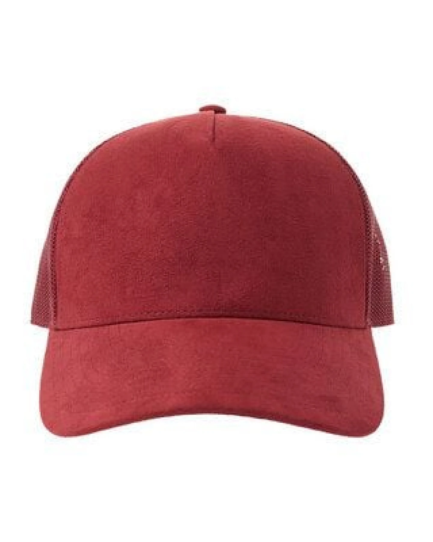 Atlantis Headwear Damen / Herren Netz Cap kombiniert mit Wildlederoptik Basecap Kappe Cappy – Ansicht 3