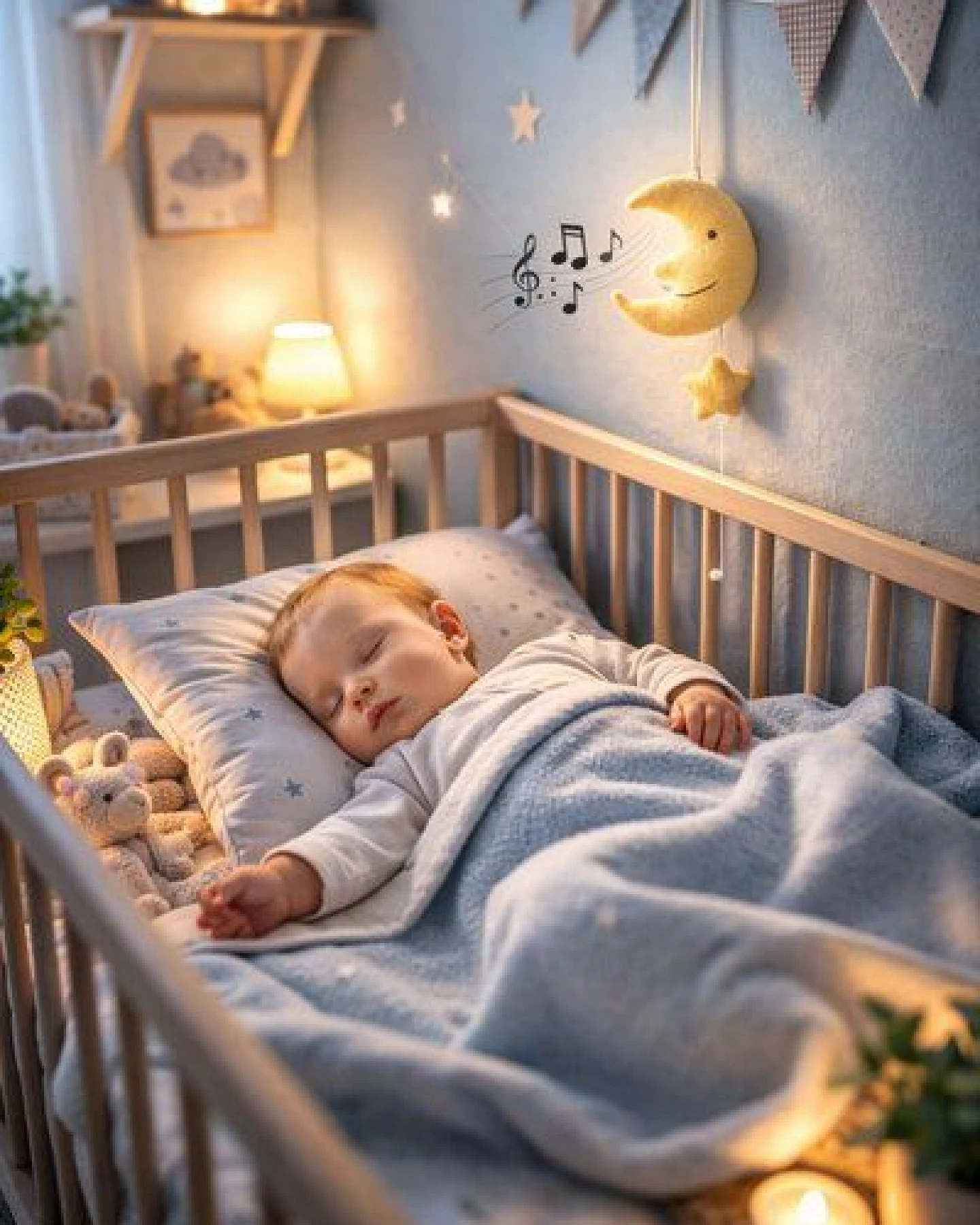Efie Spieluhr Mond mit Stern, kbA (organic), Made in Germany – Ansicht 3
