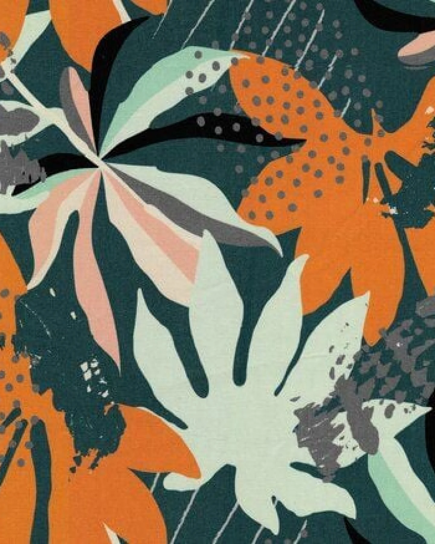 Nature by Adam Tischset 2er Pack aus 100% Bio-Baumwolle - Made in Germany - Jungle – Ansicht 4