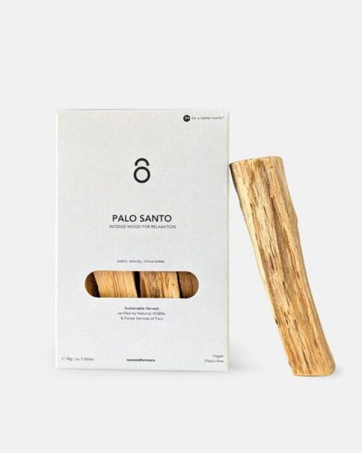 noneedformore Premium Palo Santo Räucherwerk SERFOR Zertifiziert Nachhaltiger Anbau
