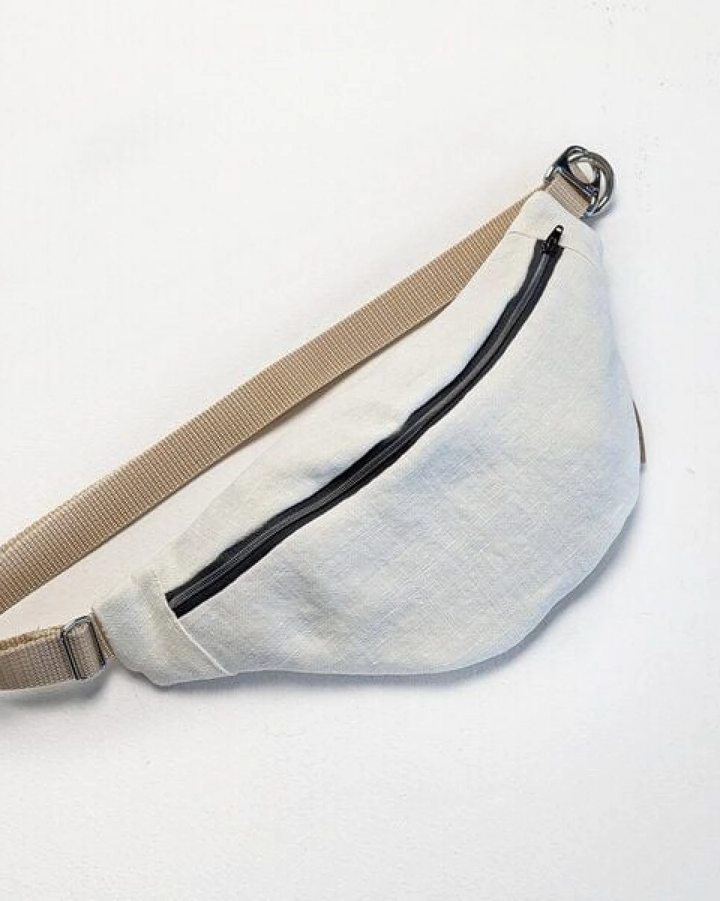 Bridge&Tunnel Hipbag Leinen cream – Ansicht 4