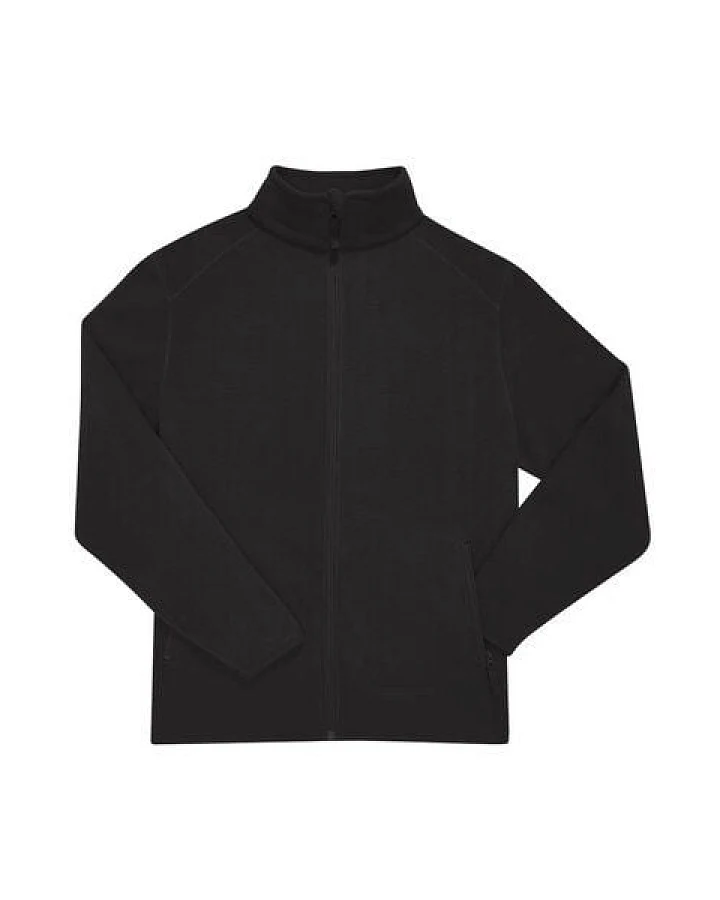B&C Unisex Fleecejacke Übergangsjacke superweich zwei Fronttaschen mit Reißverschluss bis Gr. 4XL