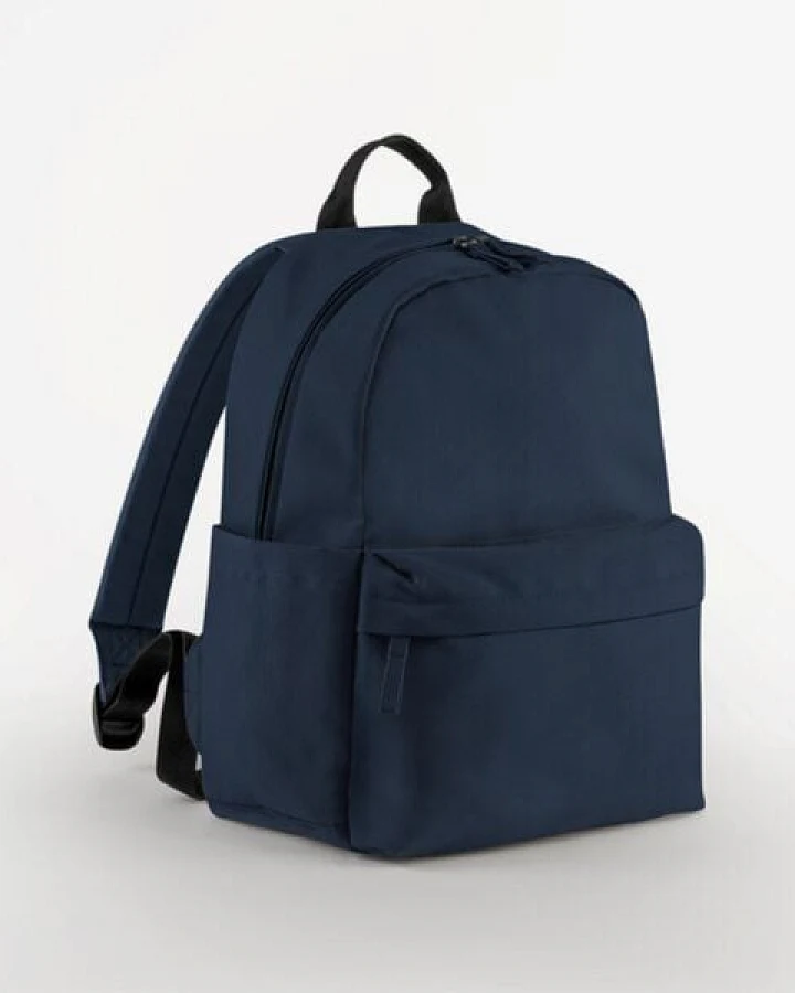 BagBase Mini Rucksack Seitentaschen gepolsterte, verstellbare Schulterriemen Haltegriff Backpack