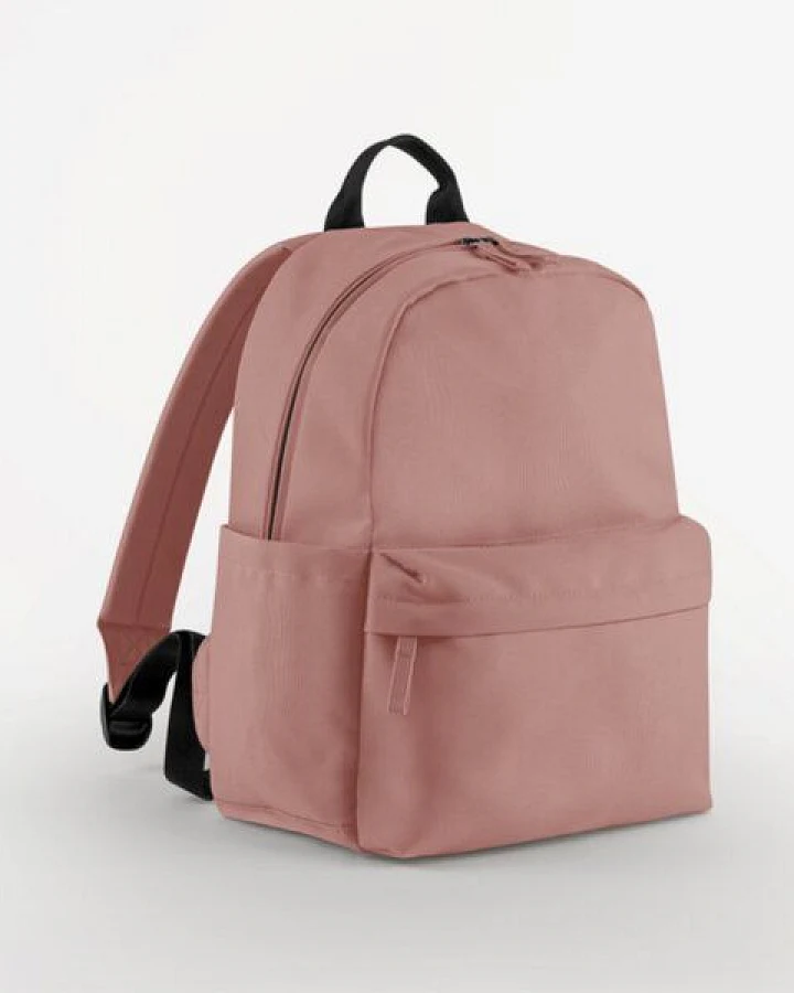 BagBase Mini Rucksack Seitentaschen gepolsterte, verstellbare Schulterriemen Haltegriff Backpack