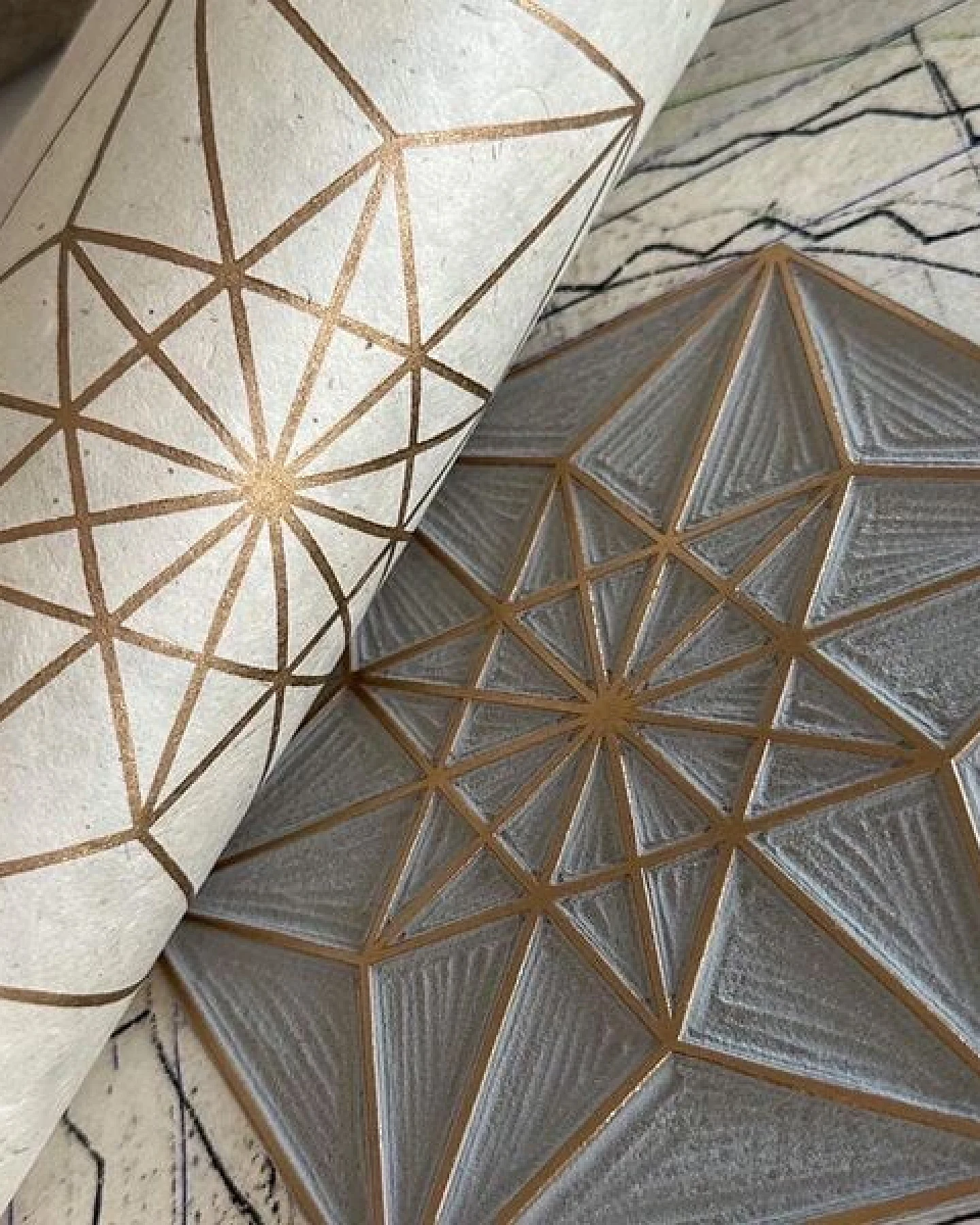 Veskor Cassiopeia VEKTOR EQUILIBRIUM Heilige Geometrie Linoldruck – Ansicht 4