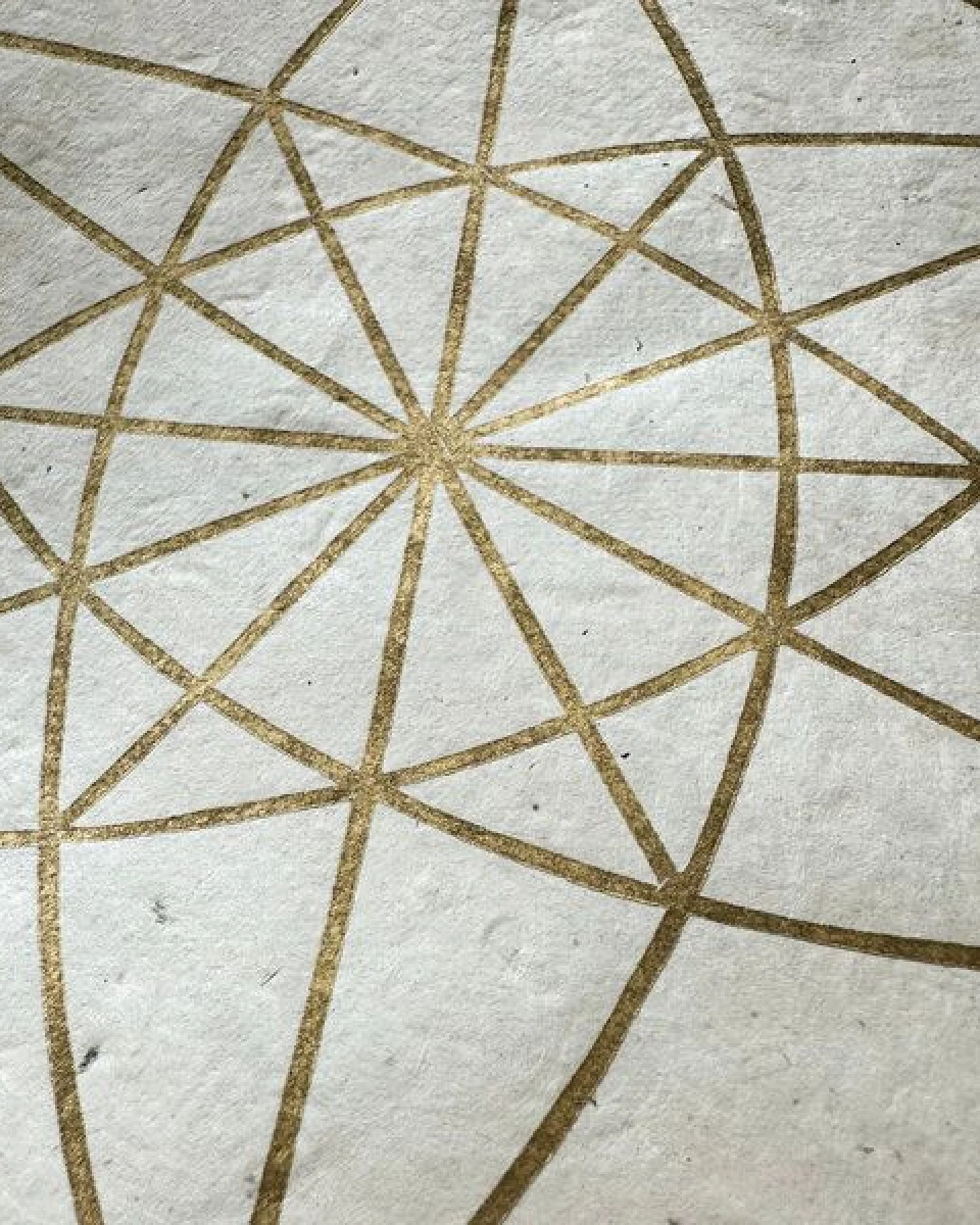 Veskor Cassiopeia VEKTOR EQUILIBRIUM II Heilige Geometrie Linoldruck – Ansicht 4