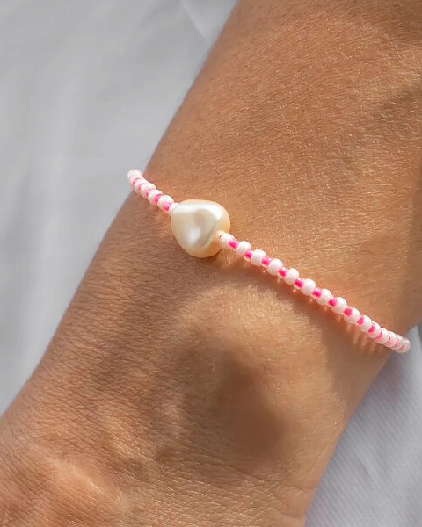 juni Sommer Perlenarmband Maui - vegan – Ansicht 2