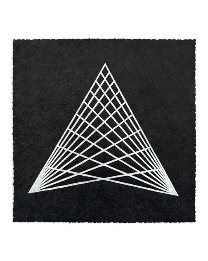 Veskor Cassiopeia TRIANGULAR GRID Linoldruck