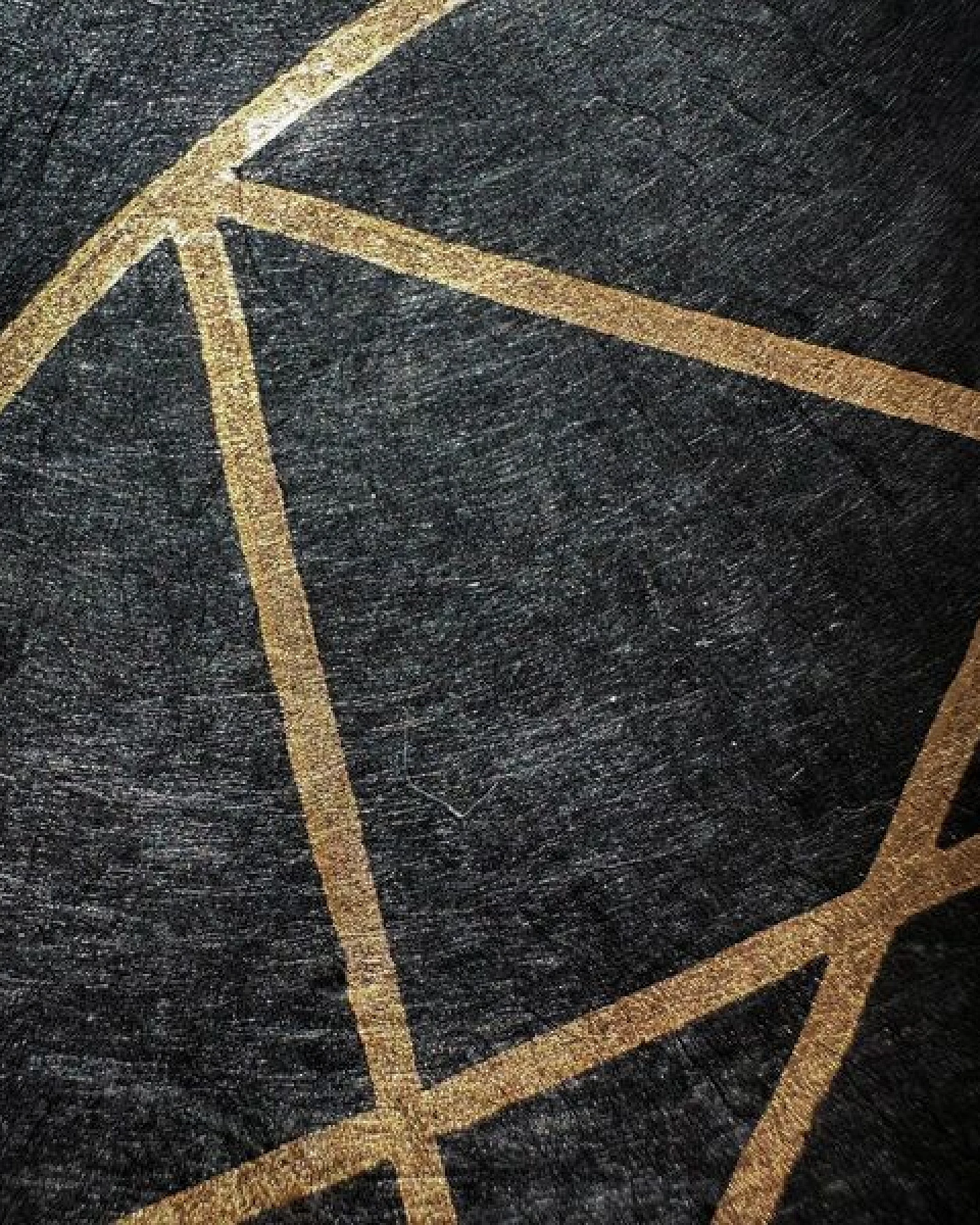 Veskor Cassiopeia ENNEAGRAMM Heilige Geometrie Linoldruck – Ansicht 2