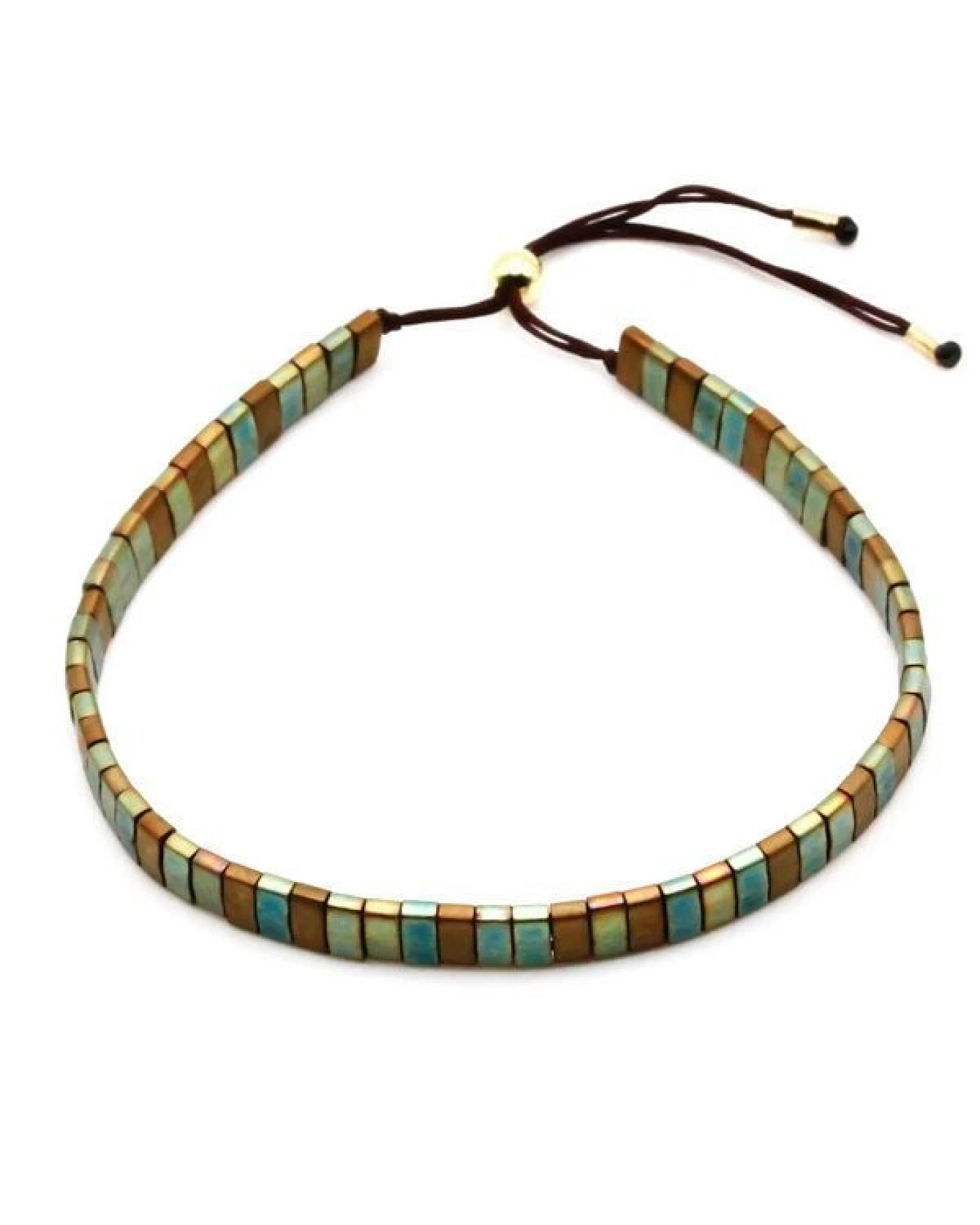 juni Armband Vintage Sage in salbeigrün – Ansicht 2