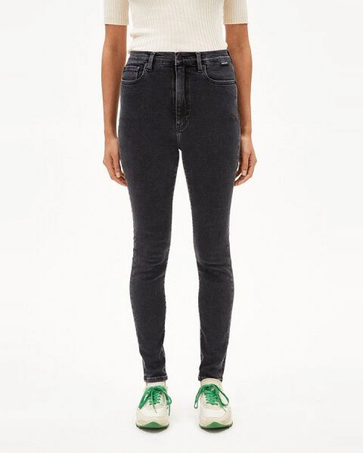 ARMEDANGELS INGAA Damen Skinny Jeans High Waist Bio-Baumwoll Mix X-Stretch