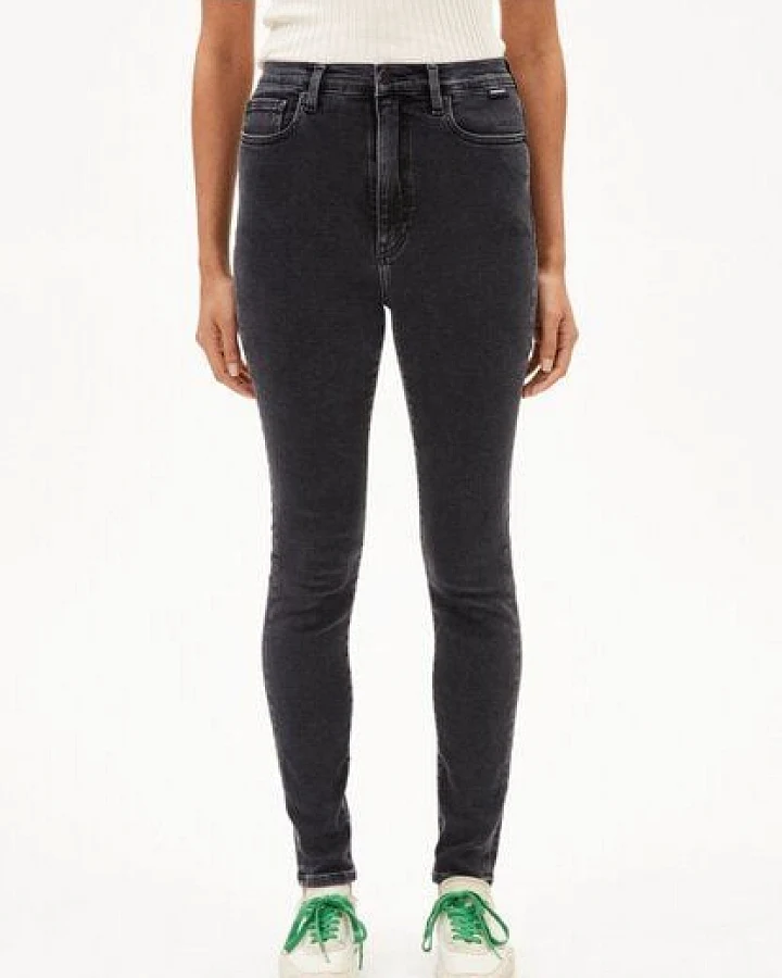 ARMEDANGELS INGAA Damen Skinny Jeans High Waist Bio-Baumwoll Mix X-Stretch