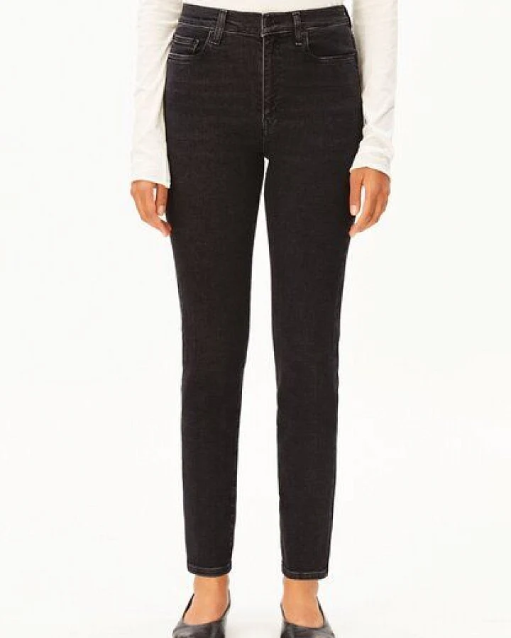 ARMEDANGELS INGAA Damen Skinny Jeans High Waist Bio-Baumwoll Mix X-Stretch