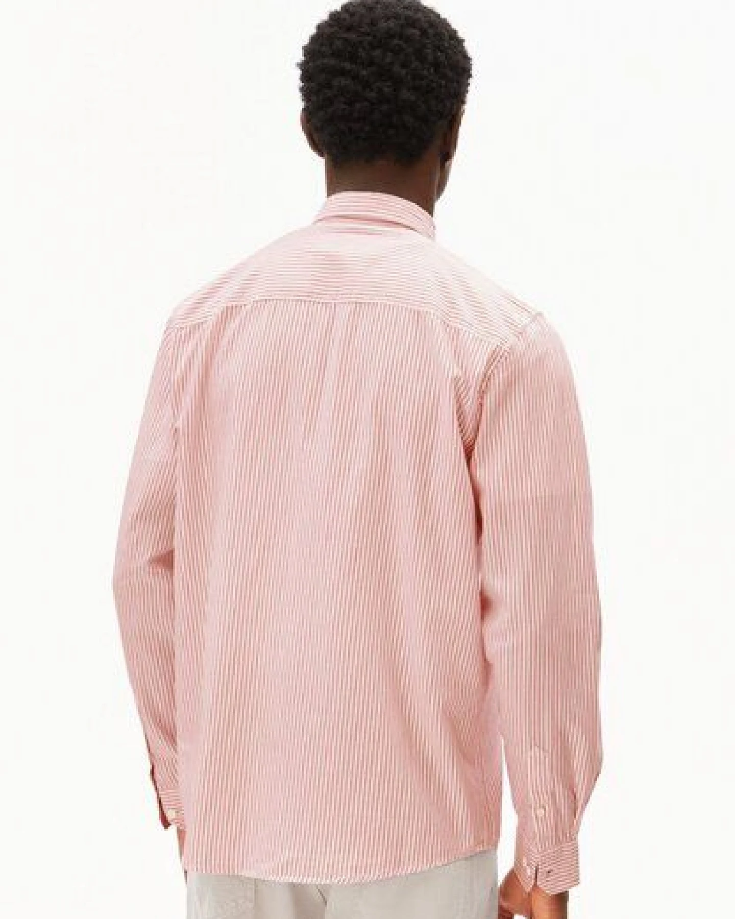 ARMEDANGELS QUAASA STRIPE Herren Hemd aus Bio-Baumwolle – Ansicht 2