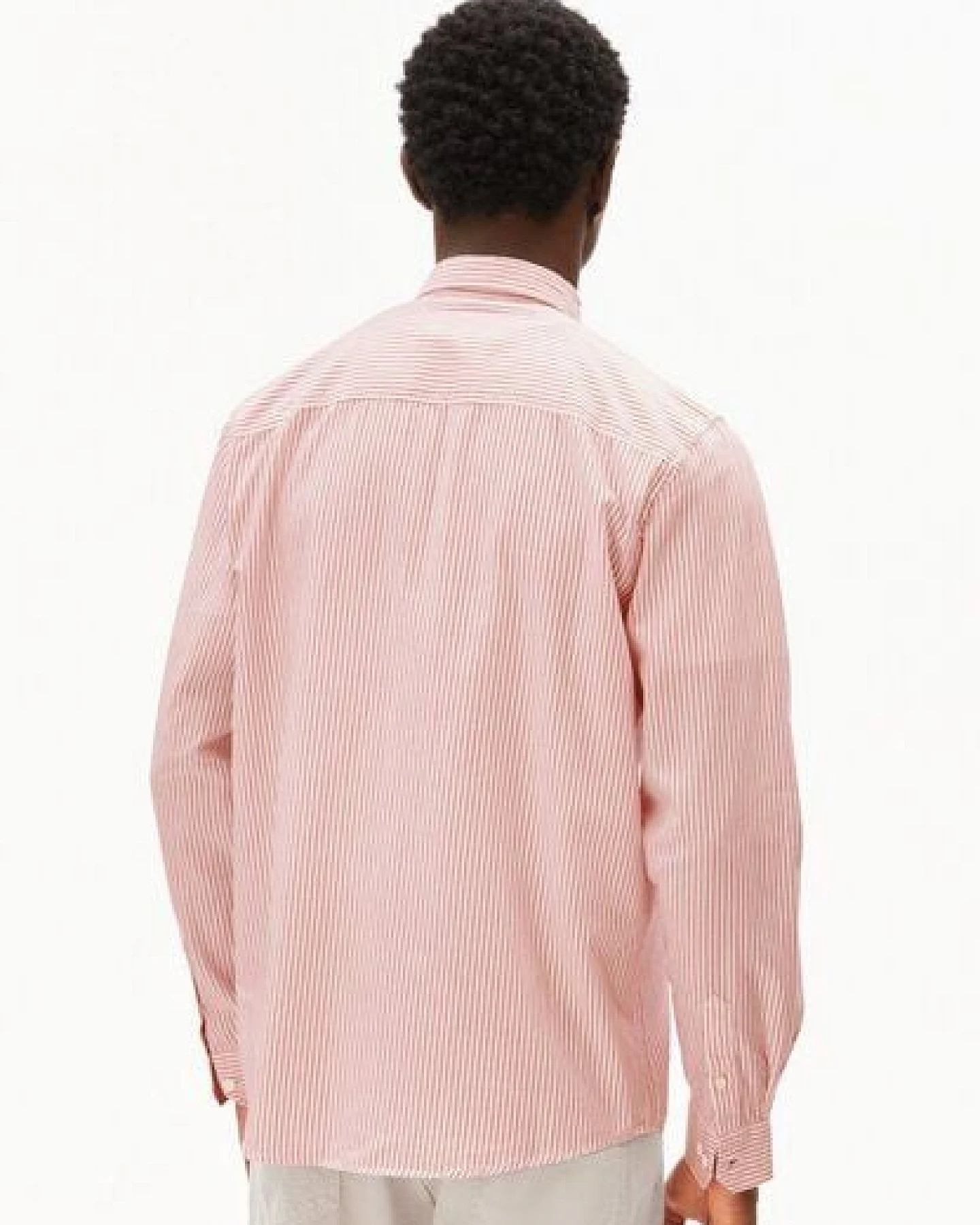 ARMEDANGELS QUAASA STRIPE Herren Hemd aus Bio-Baumwolle – Ansicht 2