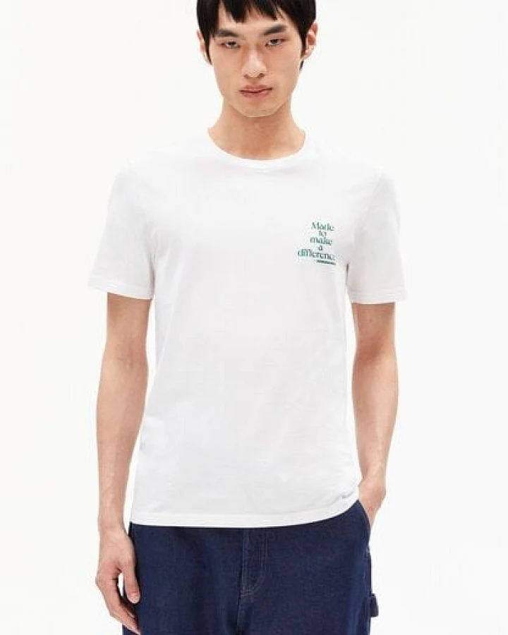 ARMEDANGELS JAAMES DIFFERENCE Herren Regula T-Shirt aus Bio-Baumwolle