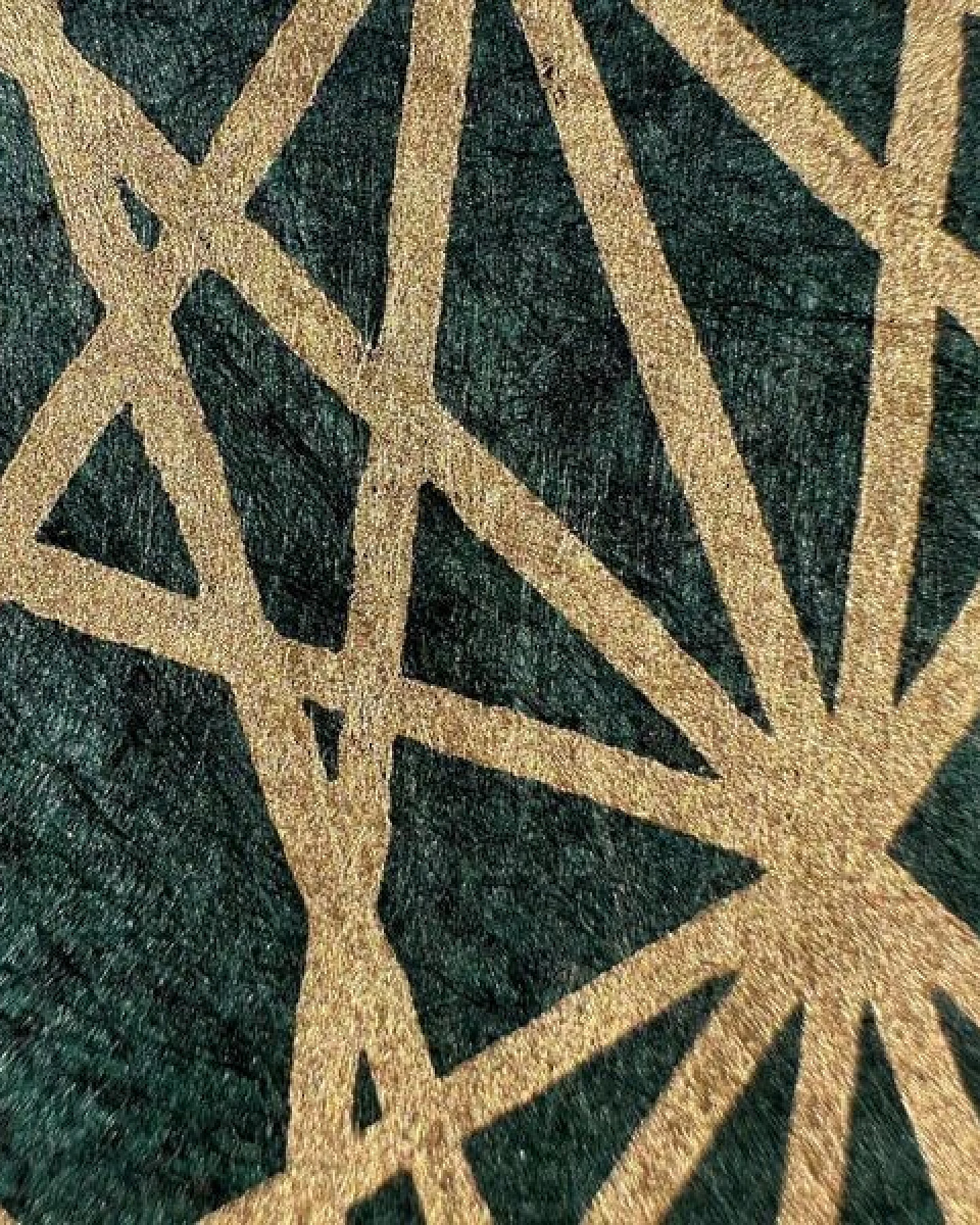 Veskor Cassiopeia PENTELLATED 6-SIMPLEX Heilige Geometrie Linoldruck – Ansicht 3