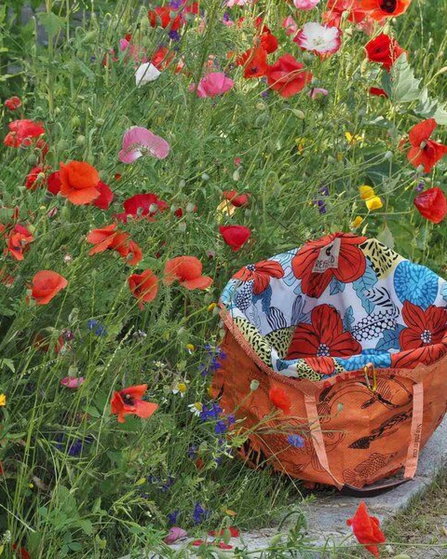 REFISHED fair fashion Tasche 'SOULMATE COTTON' Limitierte Edition! - upcycelte Fischfuttersäcke – Ansicht 2