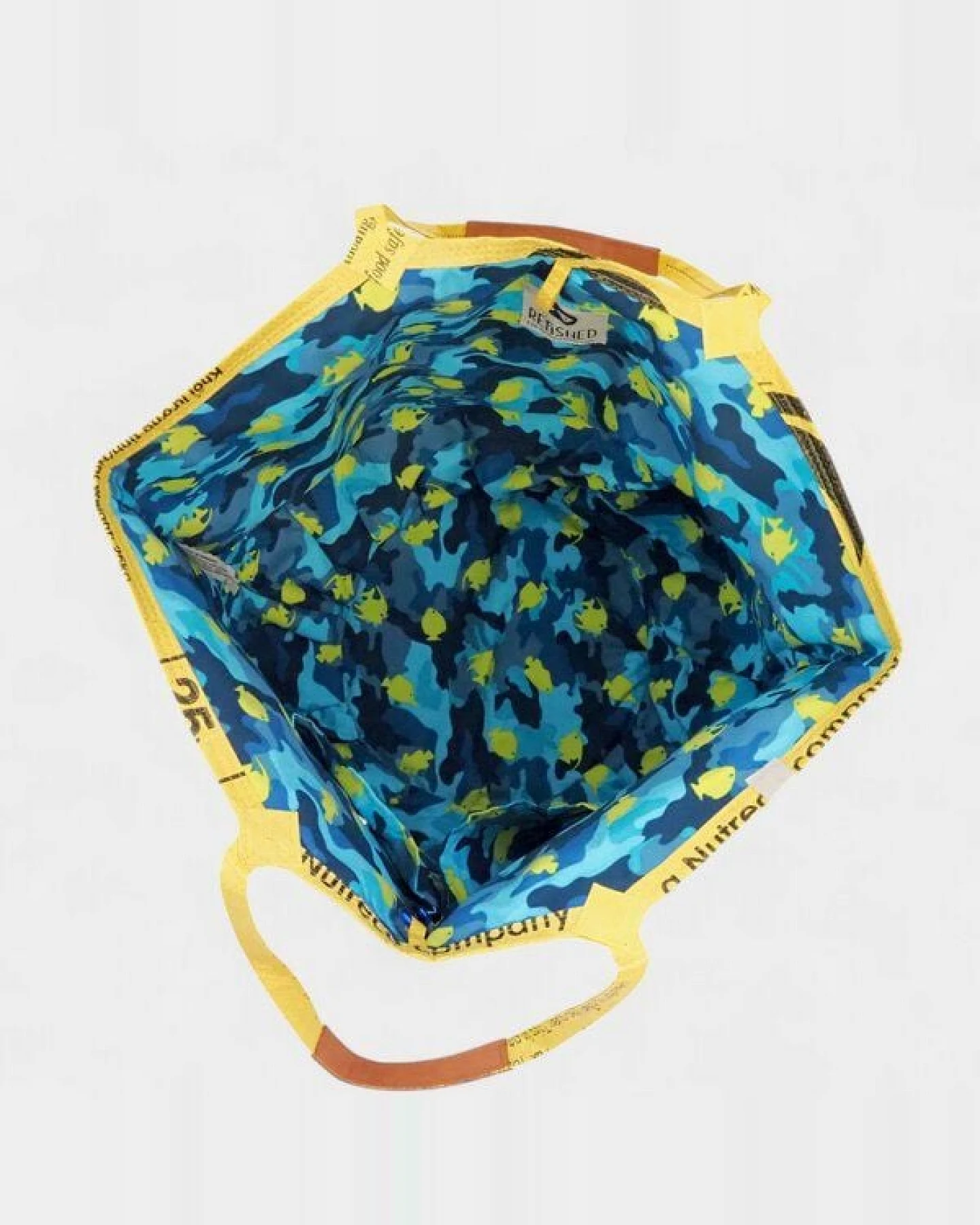 REFISHED fair fashion Tasche 'SOULMATE COTTON' Limitierte Edition! - upcycelte Fischfuttersäcke – Ansicht 3