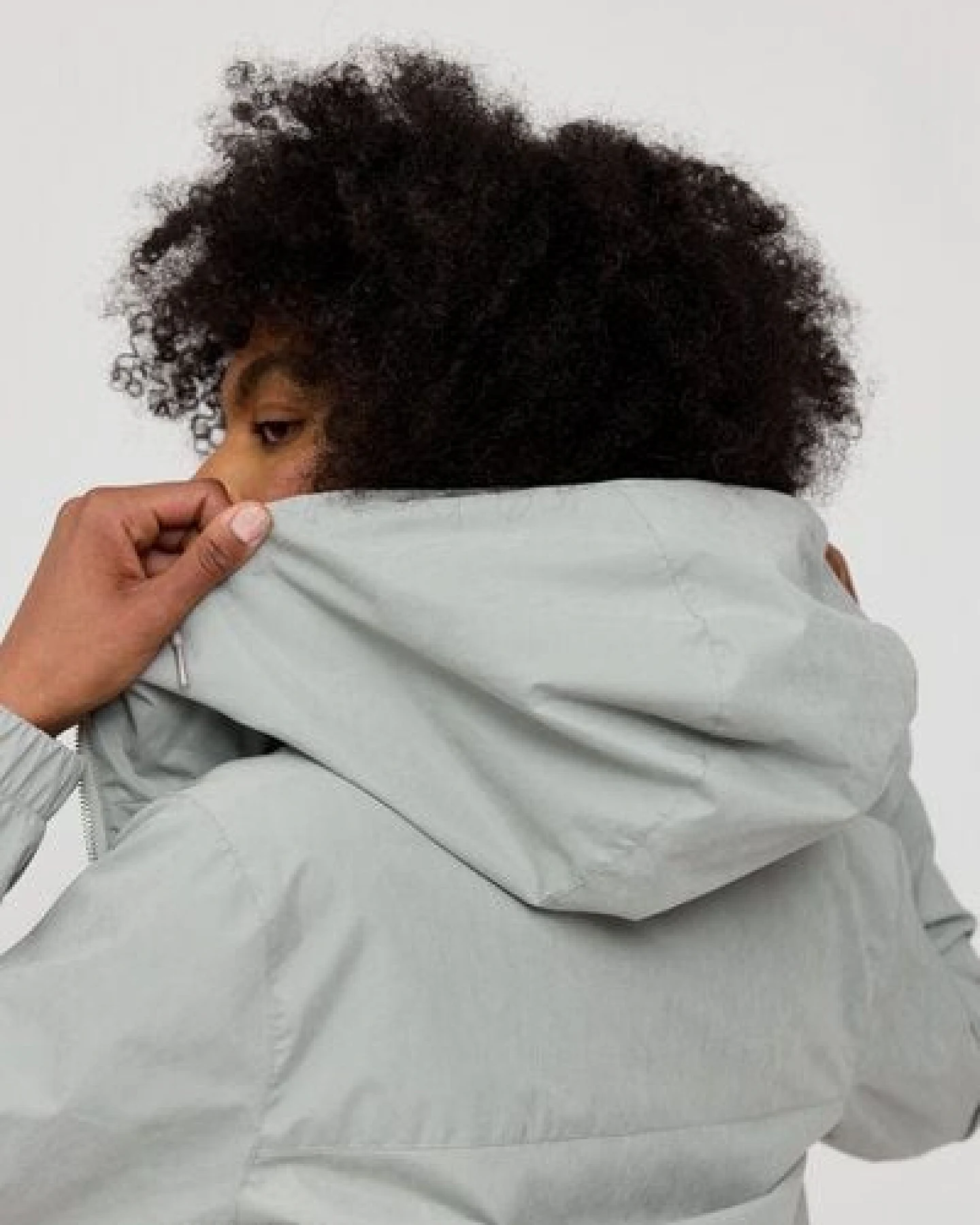 Mazine leichte Blouson-Jacke aus recykeltem Plastik – Ansicht 4