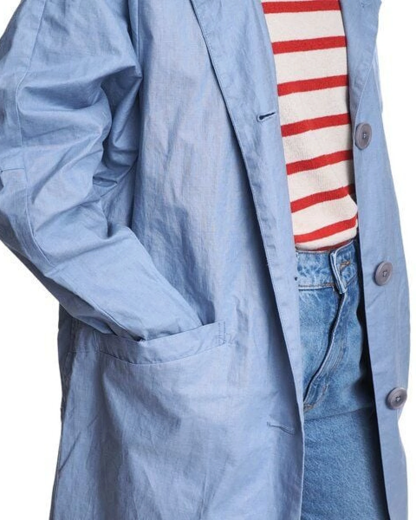 LangerChen Sommermantel Coat Mira Long – Ansicht 3