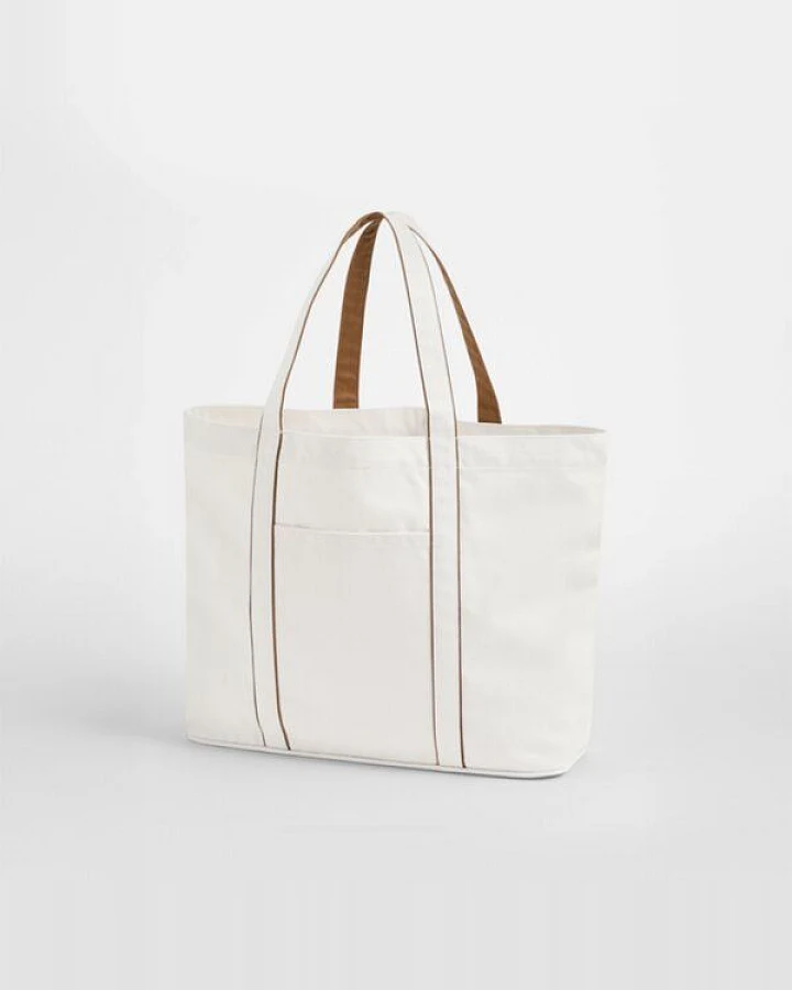 Westford Mill Tragetasche Umhängetaschen Einkaufstasche Shopper 41 x 34 x 15 cm zweifarbig
