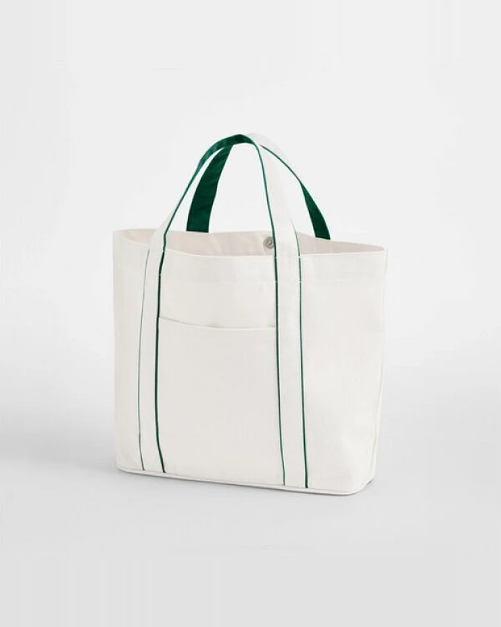 Westford Mill Tragetasche Umhängetasche Einkaufstasche Shopper 30 x 27 x 12 cm zweifarbig