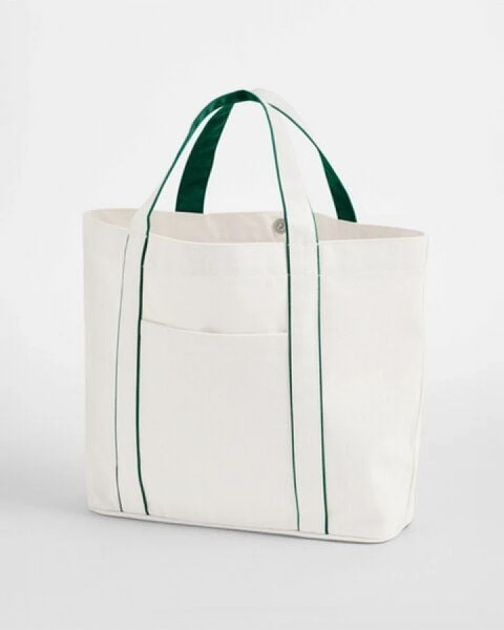 Westford Mill Tragetasche Umhängetasche Einkaufstasche Shopper 30 x 27 x 12 cm zweifarbig