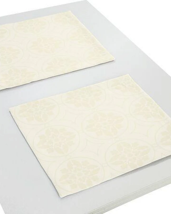 Nature by Adam Tischset 2er Pack aus 100% Bio-Baumwolle - Made in Germany - Romantic Puligny