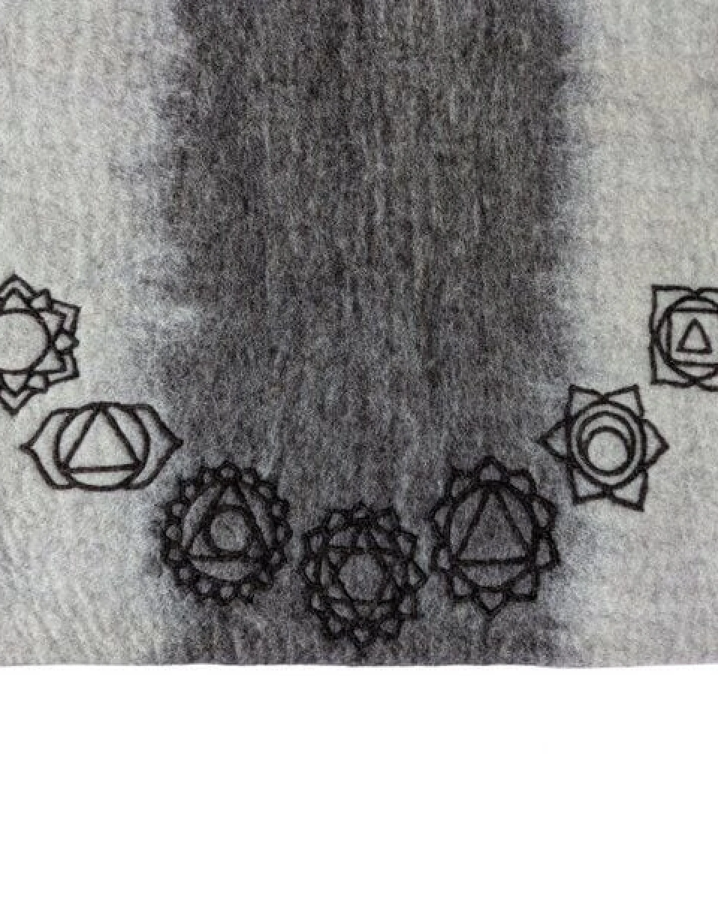 Wooliie Chakra - Handgefertigte Wollmatte – Ansicht 4