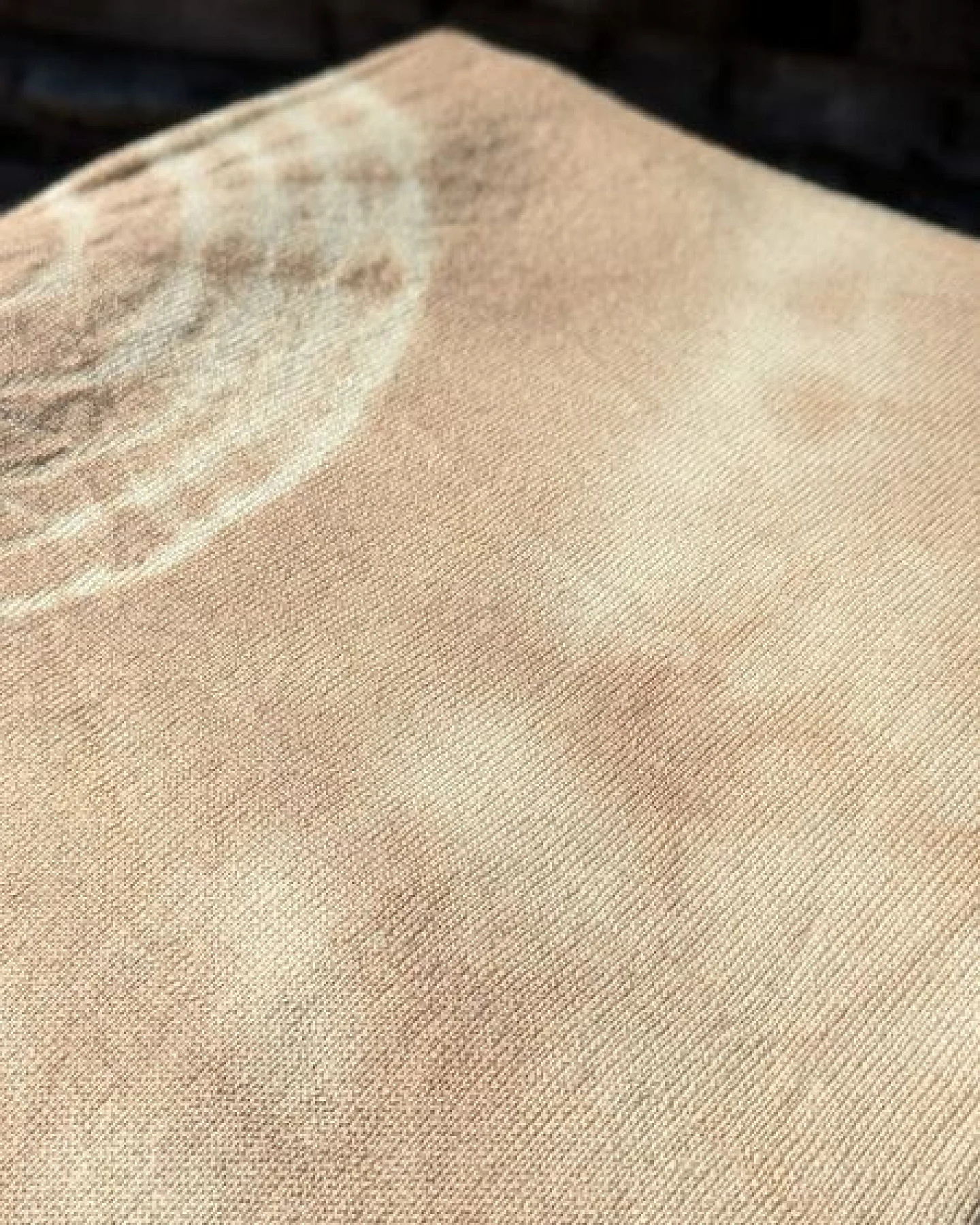 Wooliie Handgefertigte Babydecke aus 100 % Merinowolle – pflanzlich gefärbt – Ansicht 2