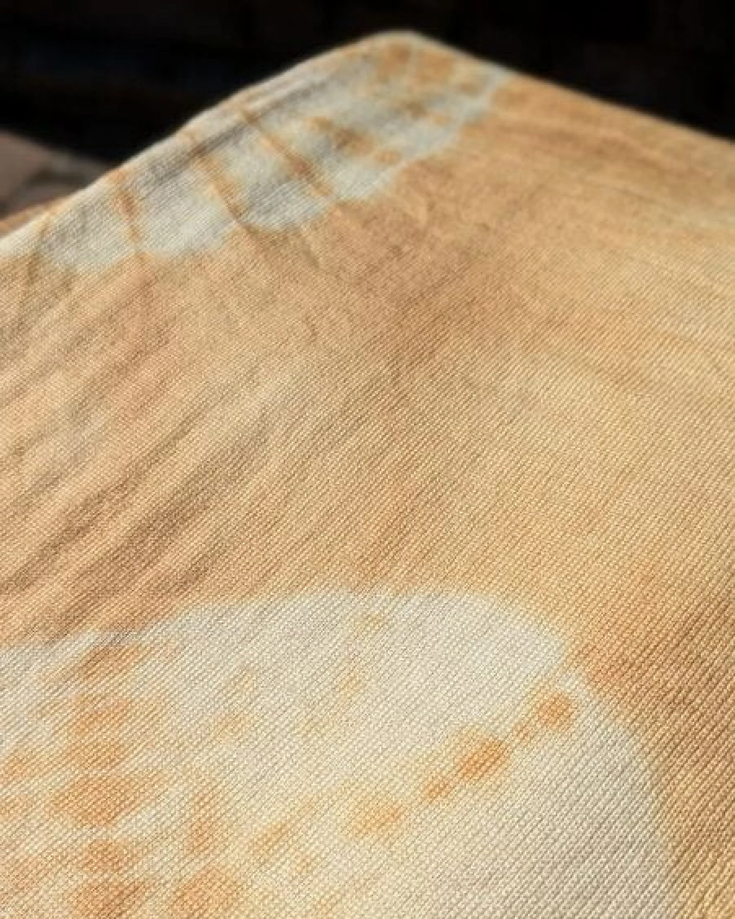 Wooliie Handgefertigte Decke aus 100 % Merinowolle – pflanzlich gefärbt – Ansicht 2