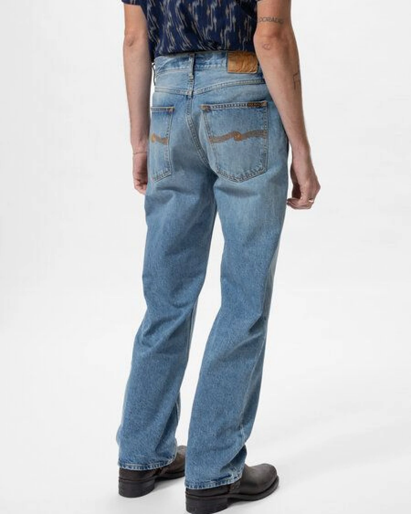 Nudie Jeans Loose Fit Jeans - Tuff Tony - Worn Treasure – Ansicht 3