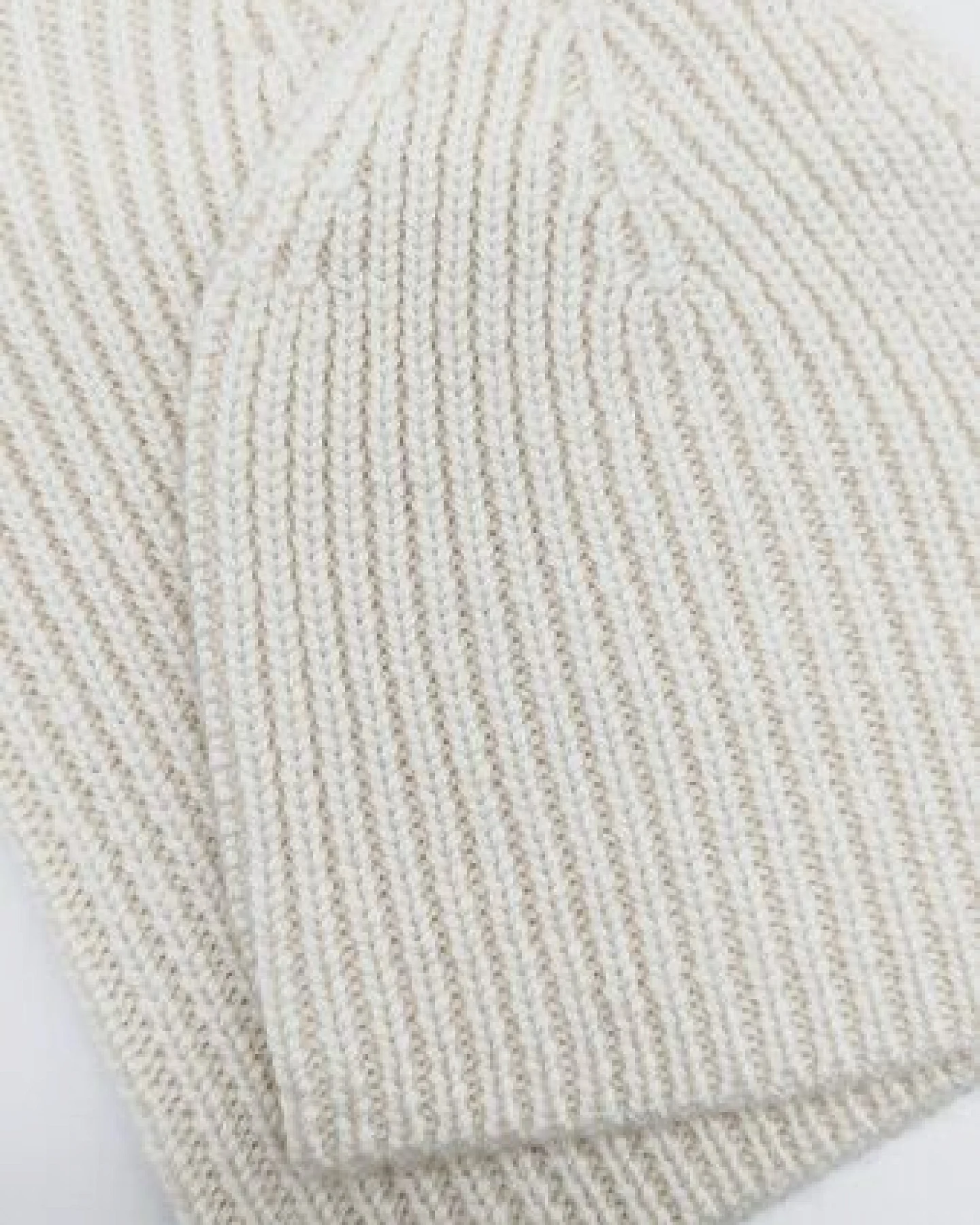 Wooliie Handgefertigte Baby-Mütze aus 100 % Merinowolle – naturbelassen & ungefärbt – Ansicht 2