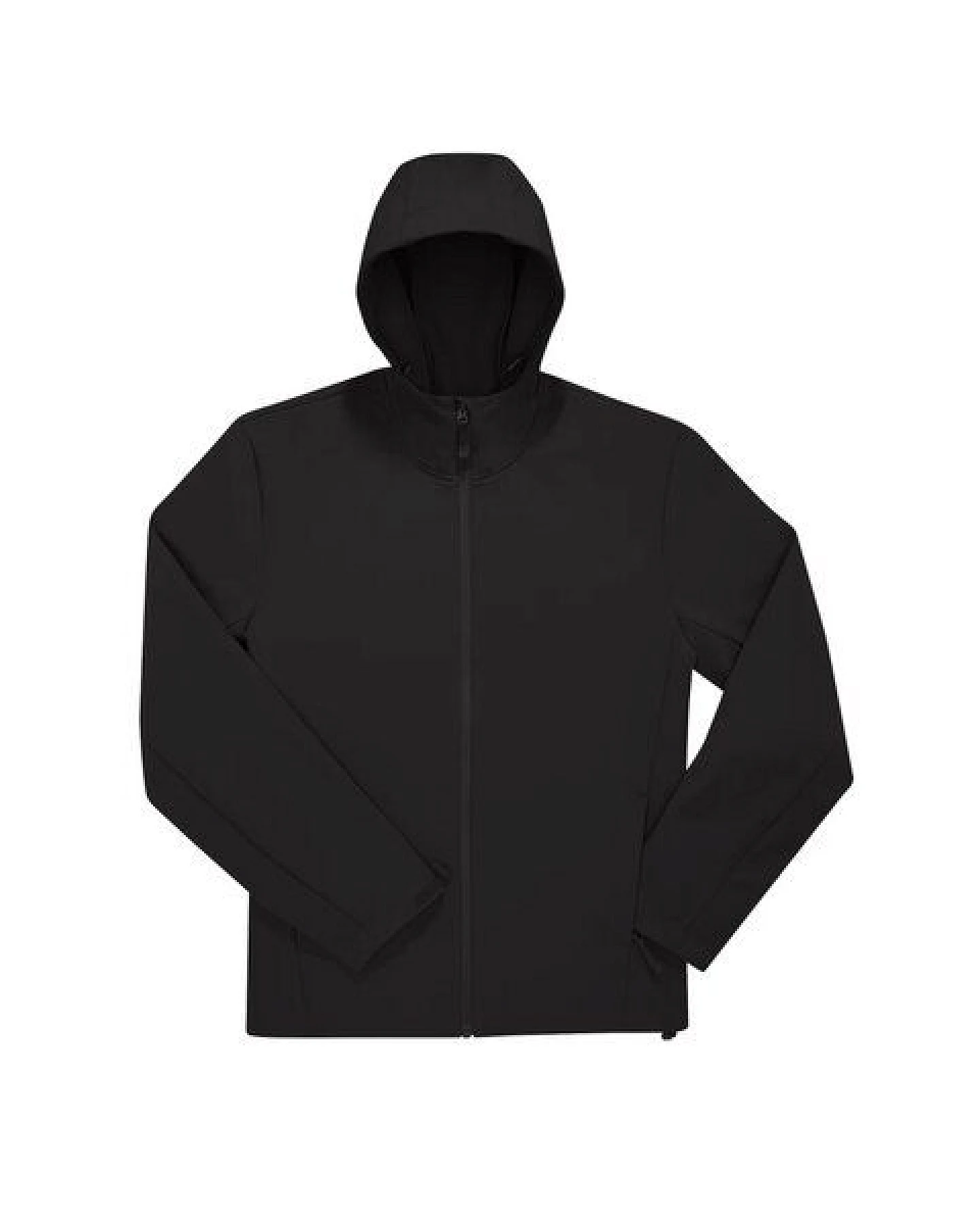 B&C Unisex Softshell-Jacke mit Kapuze Wasserdicht Atmungsaktiv Winddicht – Ansicht 3