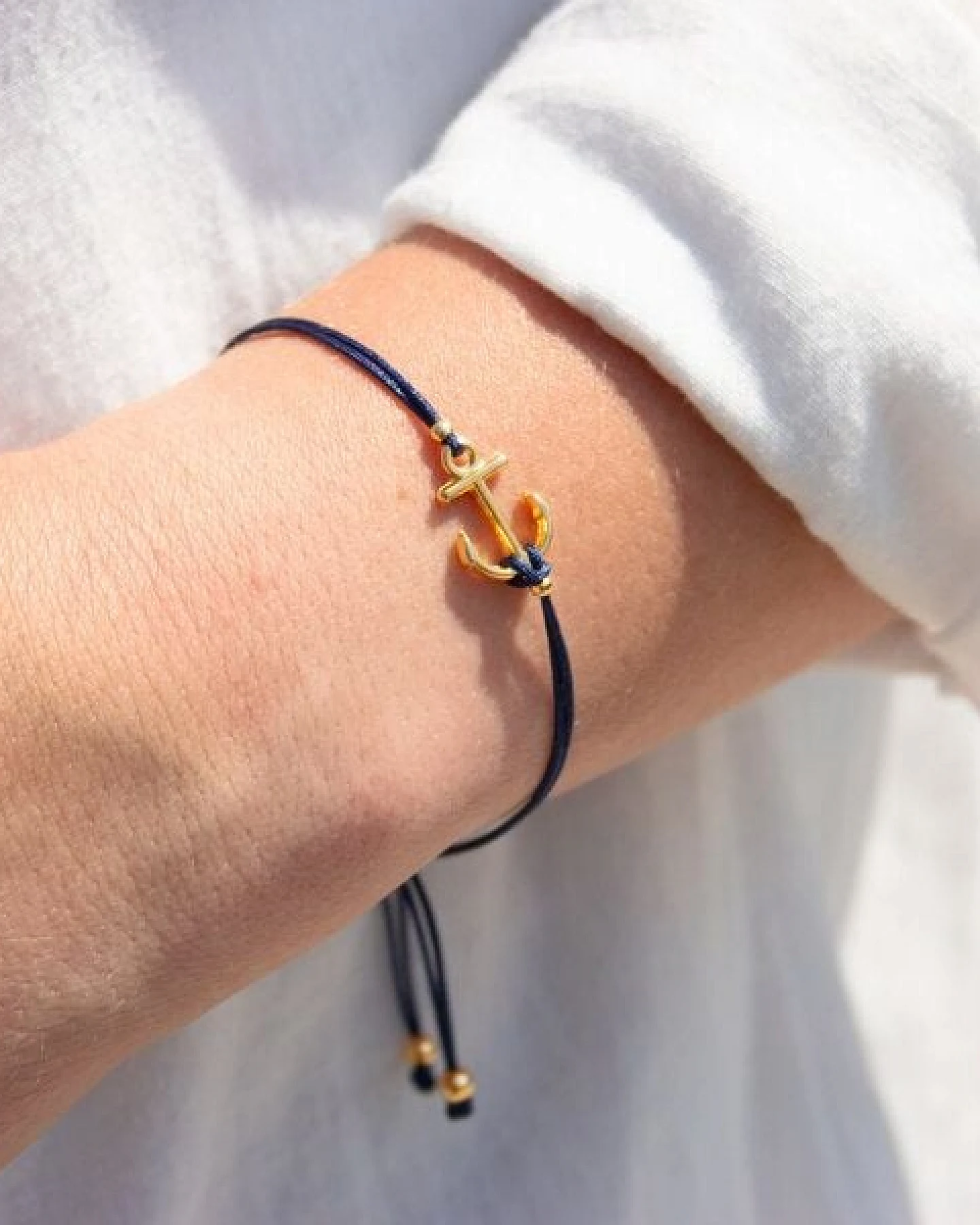 Bow & Hummingbird Armband auf Karte - Anker - Du bist mein Anker – Ansicht 3