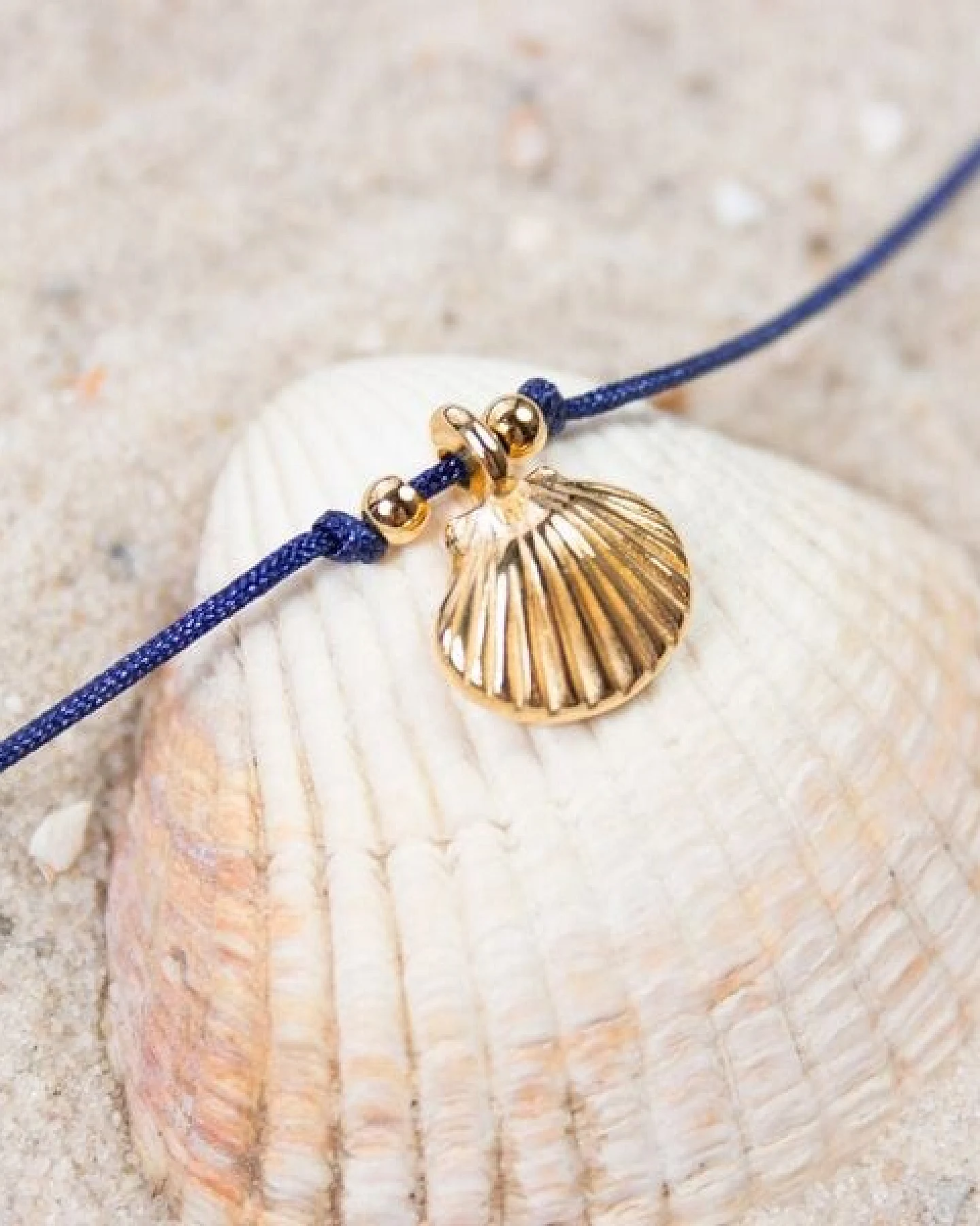 Bow & Hummingbird Armband auf Karte - Jakobsmuschel - Ein kleiner Gruß vom Meer – Ansicht 3